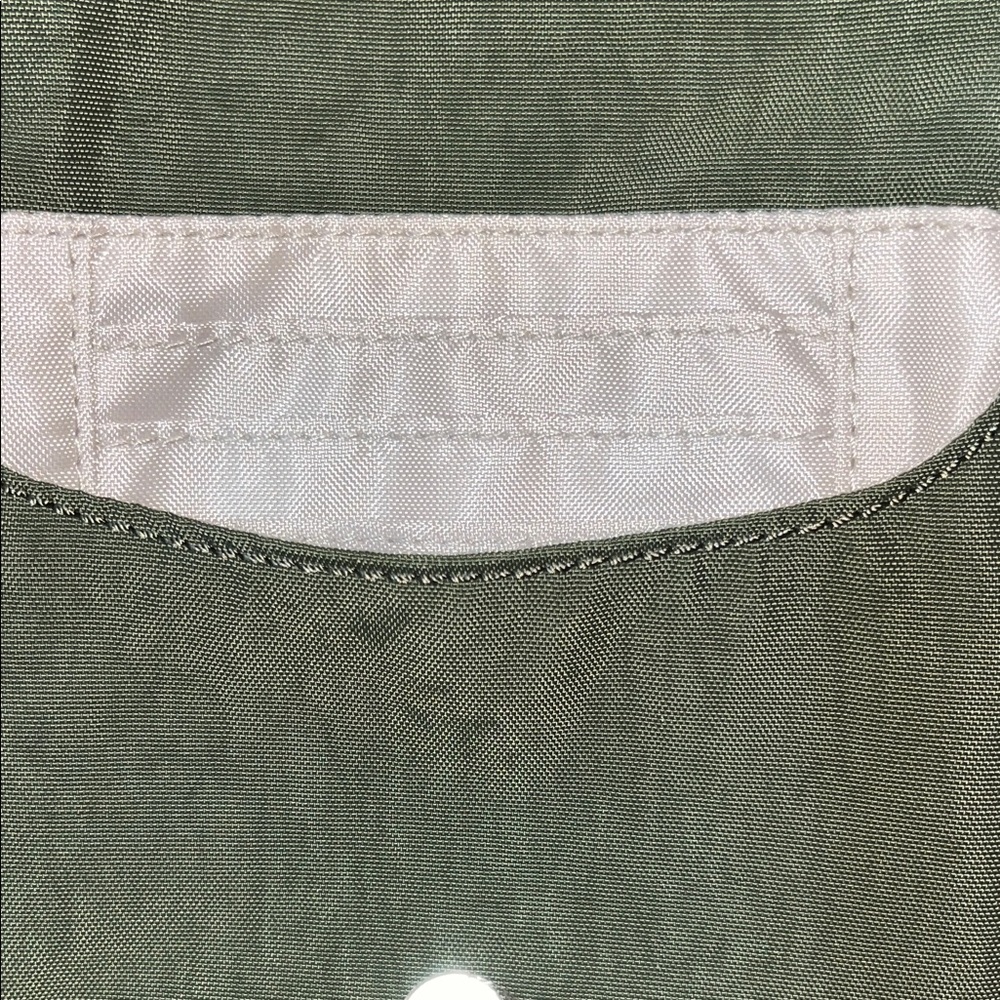 Kipling Olive Green Adjustable Crossbody Organizer Bag - Picture 7 of 15